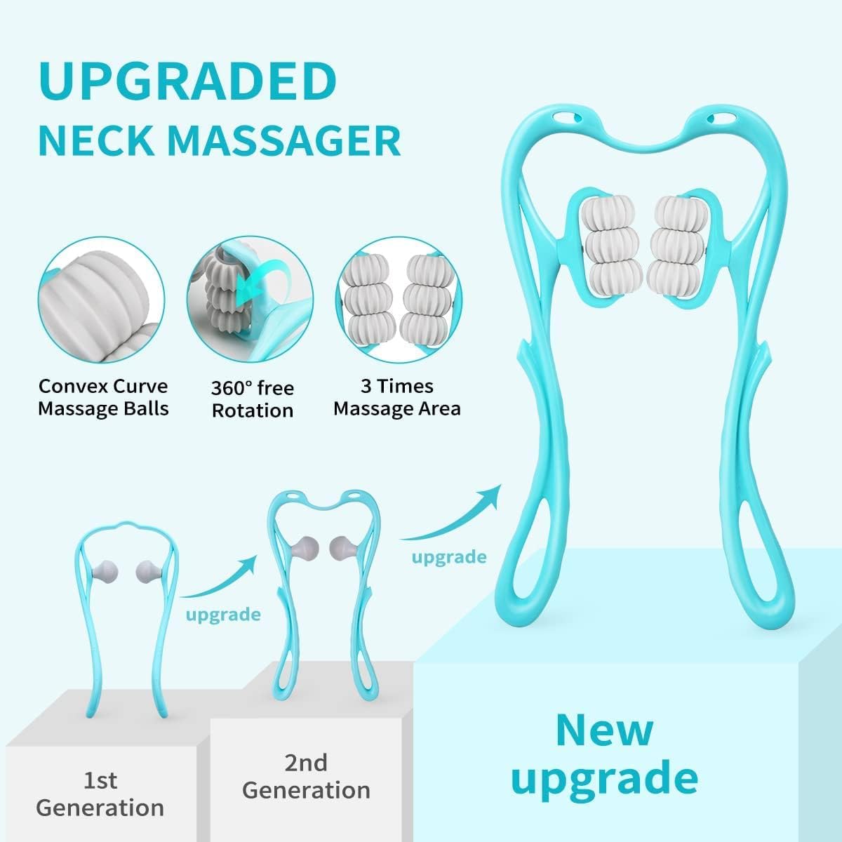 Nuckbud™ Deep Tissue Neck Massager